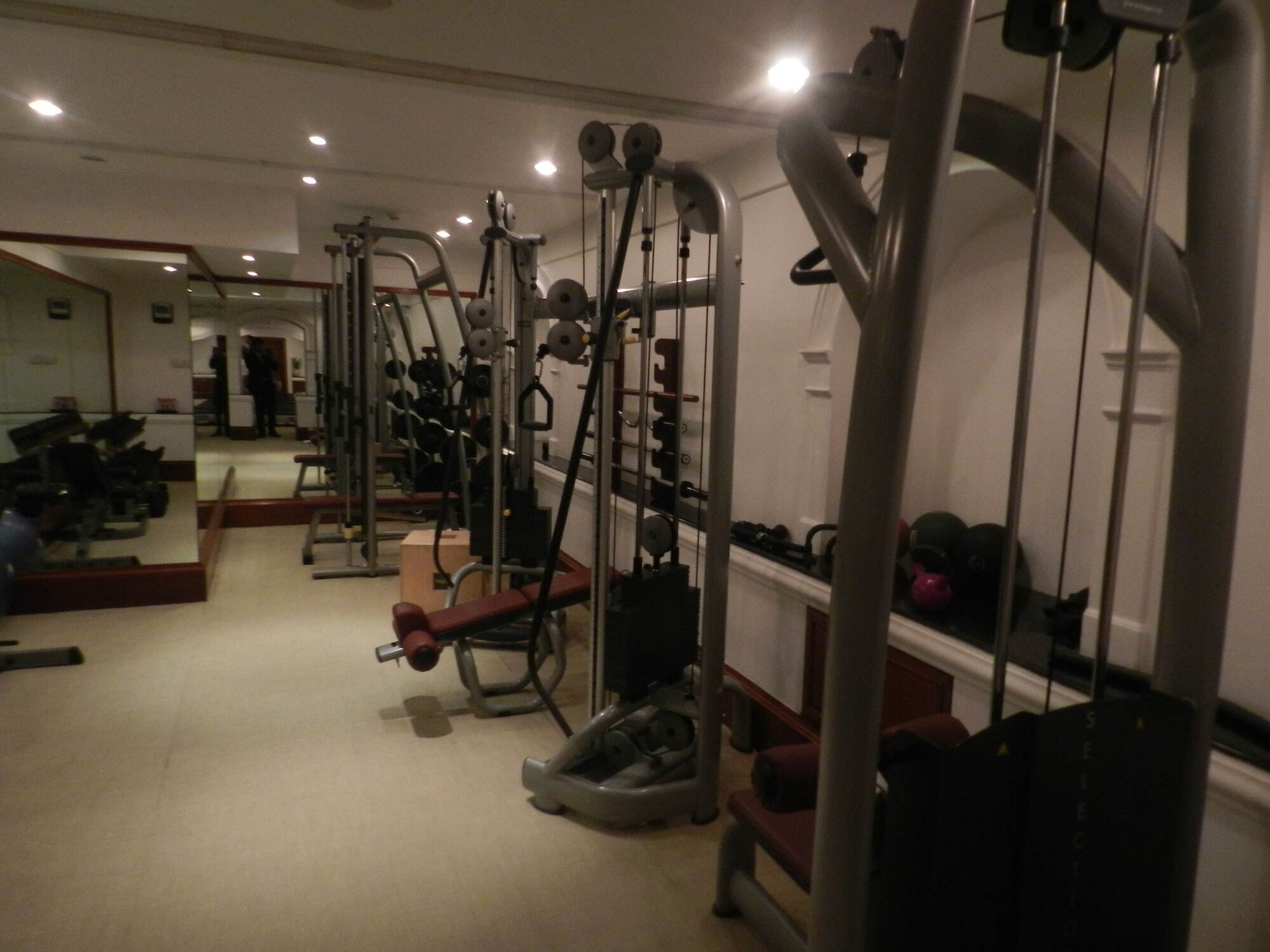 The Taj Mahal Tower, Mumbai Hotel Kültér fotó The gym at the hotel